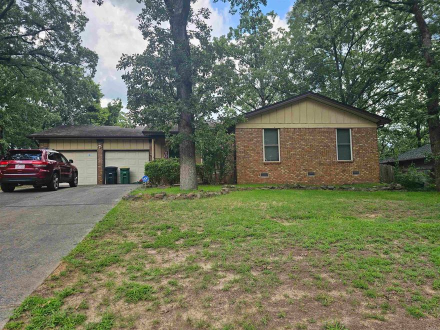 This home has great bones but is in need of updating.