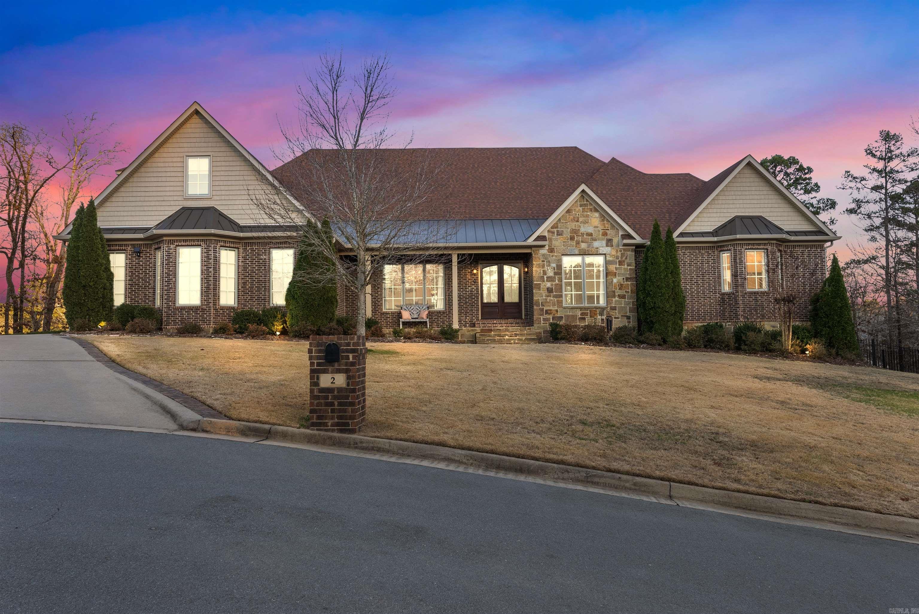Exquisite custom-built home nestled in the heart of Woodlands Edge most prestigious neighborhood, āThe Preserve." Positioned in a cul-de-sac on a corner lot, this home boasts timeless craftsmanship. The great room features a vaulted wood ceiling and stunning stone fireplace located adjacent to an office and formal dining room. The kitchen was designed for a chef featuring stainless steel appliances (gas range & double ovens), pantry, island & breakfast room. The primary bedroom suite is designed for comfort & privacy. It features new carpet, access to the backyard, & dual walk-in closets. The spa-inspired bathroom boasts a copper soaking tub, his-and-her vanities, a walk-in shower, and a private water closet. Two additional bedrooms are located on the main level with en-suite bathrooms and walk-in closets. Upper level offers a spacious 4th bedroom or game room, full bath, closet & walk-in attic. The backyard offers mature landscaping, a screened-in porch with fireplace, maintenance-free composite deck & iron fence. Additional highlights: an 8-person Townley hot tub, three-car garage, generator & neighborhood amenities: pool, club house, tennis courts, walking trails and playground!