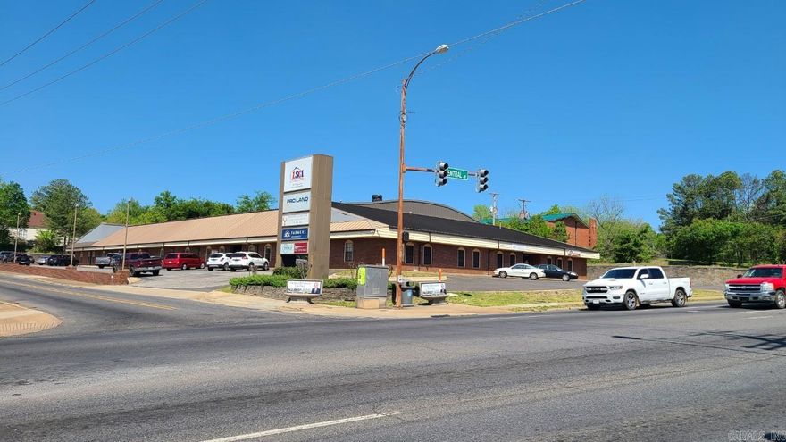 Large Professional Center easy to locate at stoplight intersection. Lease includes all utilities (except phone/data). Private entrance with approx. 10+/- parking spaces, 2 large work/conference rooms, spacious break/training room and 2 smaller offices.  Multiple Tenants share common areas both inside and out.