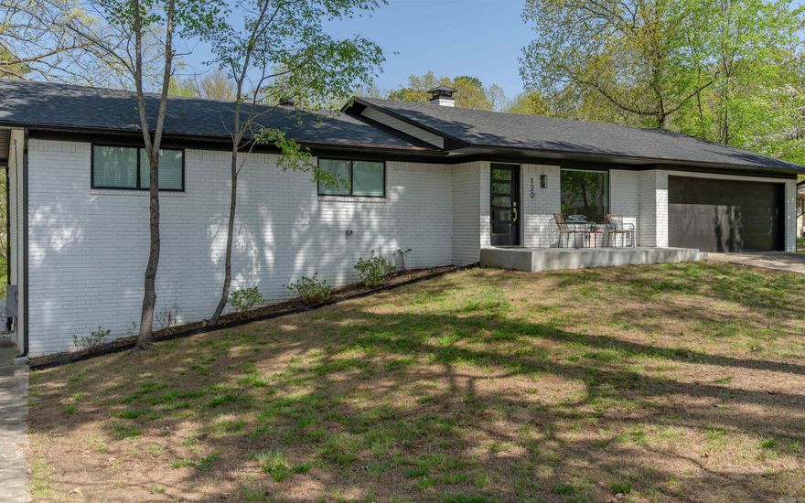 This fully renovated 5-bedroom, 3-bathroom home, located near Lake Hamilton at 120 Halteria St, Hot Springs, offers modern living with all-new upgrades. The upper level features 3 bedrooms, 2 bathrooms, large laundry room, living room, dining area, and kitchen. The lower level provides a spacious family/game/media room, full bath, office, bedroom, & bonus room. The lower level can be modified to create a rental unit or in law suite by adding a kitchenette. The property features luxury vinyl plank flooring, custom tile showers, all new kitchen and appliances. Recent updates include a new roof, windows, and fixtures throughout. Enjoy outdoor living with a new deck, back yard, large concrete patio, and a 2-car garage. An adjacent .39-acre lot is available for separate purchase. See agent remarks.