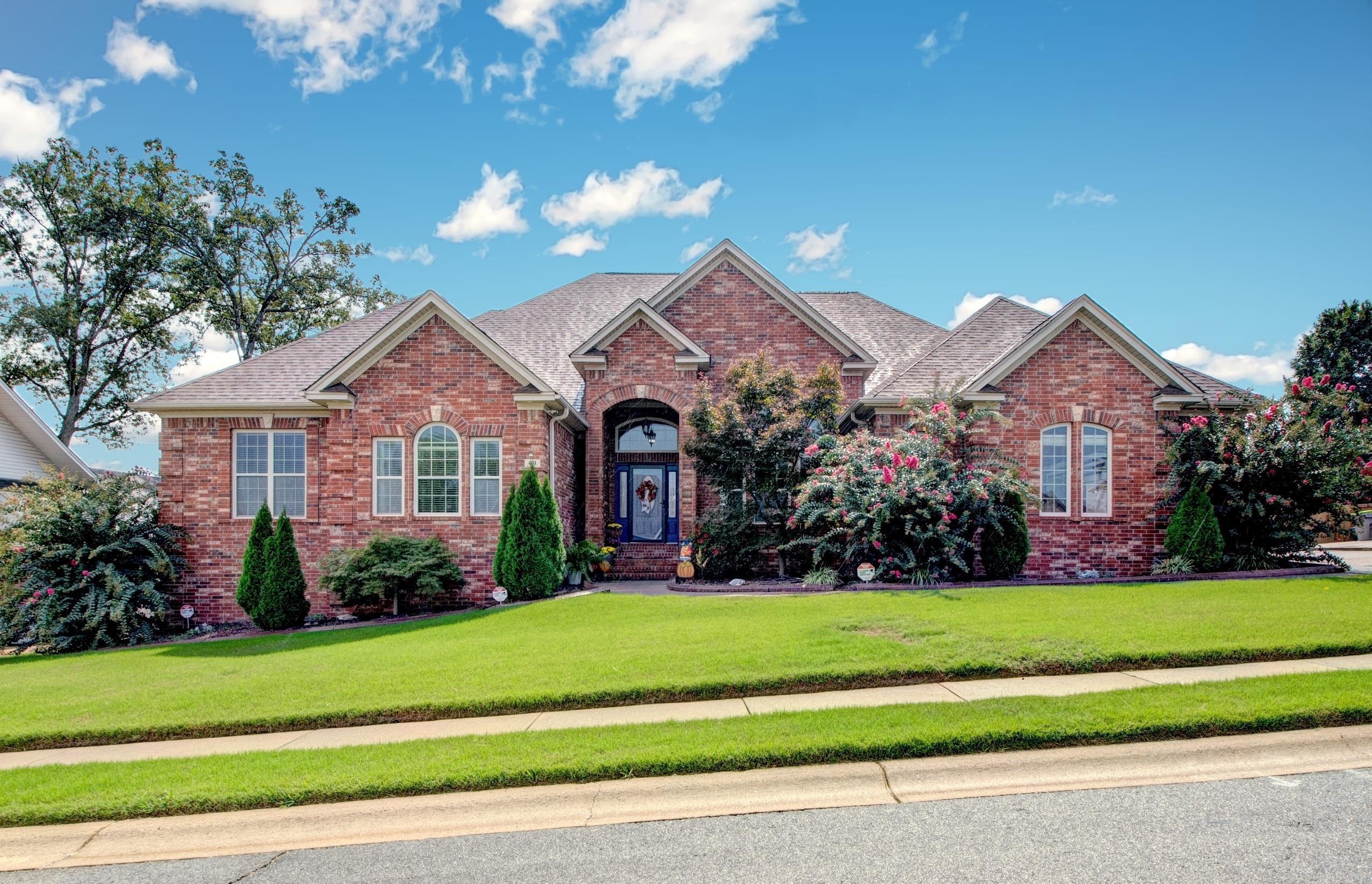 Exquisitely Designed For Your Style. A Definite Must See. Well Maintained Luxurious and Stately Home Featuring 3950 SF 4 Bedrooms 3 Full Baths 3 Car Garage. 1.5 Story, Bonus Room Above Garage. Primary Suite is Stunning with Tile and Granite, Double Vanities, Double Gas Log fireplaces for bedroom and bath, Sitting Area, Office Area, Jetted Soaking Tub and Walk In Shower. Absolute Dream Chef's Custom Built Kitchen with Panty, Granite Tops, Sink Island, Wall Ovens and Sufficient Storage Space. Spectacular Ornate Custom Crown Molding, 10Ft Ceilings, 12FT Tray Ceilings, Arched Doorways, 14 Statuesque Columns in Living Room Area, Entrance and Primary Bathroom. Living Room with gas log fireplace, built ins, Flooring Engineered Hand Scraped Hardwoods and Tile. Lots Of Windows For Natural Lighting. Plenty of Storage Closets, Laundry Room. Massive Deck along the back of house with lots of space for entertaining. Book Your Showing Today or Call Me!