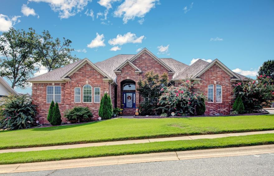 Big Announcement AGENTS See Remarks. Exquisitely Designed For Your Style. A Definite Must See. Well Maintained Luxurious and Stately Home Featuring 3950 SF 4 Bedrooms 3 Full Baths 3 Car Garage. 1.5 Story, Bonus Room Above Garage. Primary Suite is Stunning with Tile  and Granite, Double Vanities, Double Gas Log fireplaces for bedroom and bath, Sitting Area, Office Area, Jetted Soaking Tub and Walk In Shower. Absolute Dream Chef's Custom Built Kitchen with Panty, Granite Tops, Sink Island, Wall Ovens and Sufficient Storage Space. Spectacular Ornate Custom Crown Molding, 10Ft Ceilings, 12FT Tray Ceilings, Arched Doorways, 14 Statuesque Columns in Living Room Area, Entrance and Primary Bathroom. Living Room with gas log fireplace, built ins, Flooring Engineered Hand Scraped Hardwoods and Tile. Lots Of Windows For Natural Lighting. Plenty of Storage Closets, Laundry Room. Massive Deck along the back of house with lots of space for entertaining. Book Your Showing Today or Call Me!