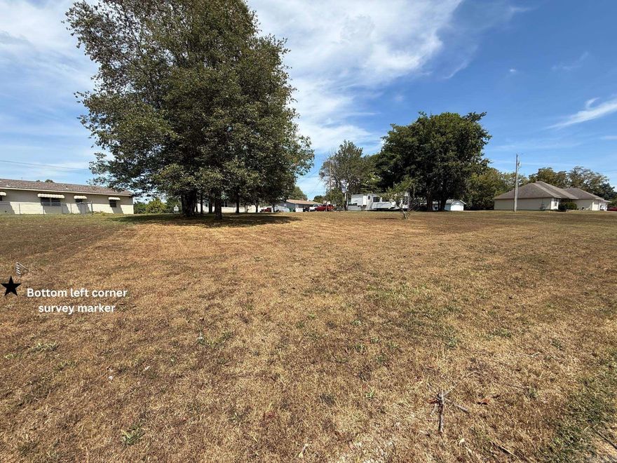 Flat, cleared, and ready to build! This prime parcel oUers city sewer, city water, and electricity available at the property. R-1 zoning, it’s the perfect spot to bring your dream home to life. Hard to find, completely flat lots like this are in high demand-don’t miss your chance to own the ideal piece of land everyone is looking for!