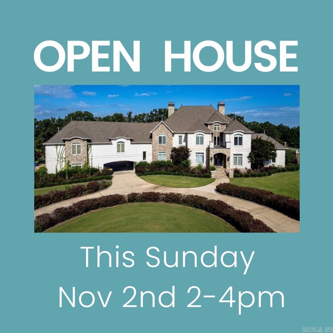 Nestled within a gated neighborhood in Cabot, Arkansas, 10 Valhalla Drive presents a remarkable residence offering unparalleled luxury and comfort. This exquisite property boasts seven expansive bedrooms and seven and a half bathrooms, providing ample space for family and guests. The property includes a sophisticated in-law suite, ensuring privacy and convenience for visitors or extended family. Additionally, the home features a movie theater room, ideal for both cinematic experiences and family movie nights. The backyard serves as a serene retreat, complete with a beautifully crafted in-ground pool, perfect for enjoying the warm Arkansas summers. Additionally, there is garage parking for up to 6 vehicles, including a tesla charging port. This exceptional home seamlessly combines luxury, functionality, and seclusion. Updated kitchen and primary bathroom. New paint through out the property. *Agent see Remarks*