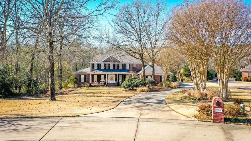 First time on the market. Custom built home on 2+ acres in midst of WLR. Located in a gated community of only 5 homes with estate-sized lots. Built by Barre Construction & designed by Terry Williams Interiors. Professionally designed resort-like area with pool & large deck. Park-like landscape has mature plants, full irrigation. Back acre left natural to have a private forest in the city. Near public & private schools & upscale amenities Thoughtfully designed 4 bedrooms, 4.5 baths. Bedrooms have direct access to a bathroom and walk-in closet. Large master suite on main level with en-suite, see-thru gas fireplace for bedroom and bath, oversized whirlpool tub, shower, large double vanity & walk-in closet. Living space on each level. Main level living space has see-thru fireplace with gas logs.  Surround sound with speakers on main level. Formal dining room with hardwood floor. Library/office with hardwood floor & built-in bookcases. Kitchen has island, walk-in pantry, double oven, peninsula bar & eat-in area. Laundry room with full bath. 3 car garage has pegboard wall & ladder access to attic space with large storage. Concrete area under house. Storage area under deck.