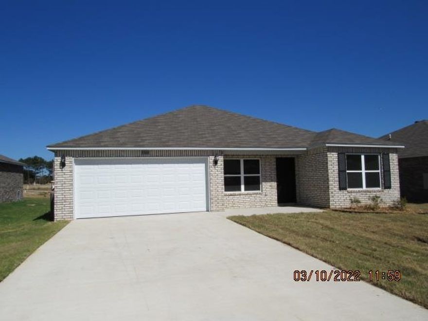 Brand new construction! Wonderful 4 bedroom split bedroom plan, combination of LVT flooring in main areas and carpet in the bedrooms, recessed can lights in living room & kitchen, all electric home, stainless steel appliances, pantry, lots of storage, fully sodded yard, and more! Owner is installing a stainless fridge, 2 inch blinds throughout, and ceiling fans in living room & bedrooms! No Pets!