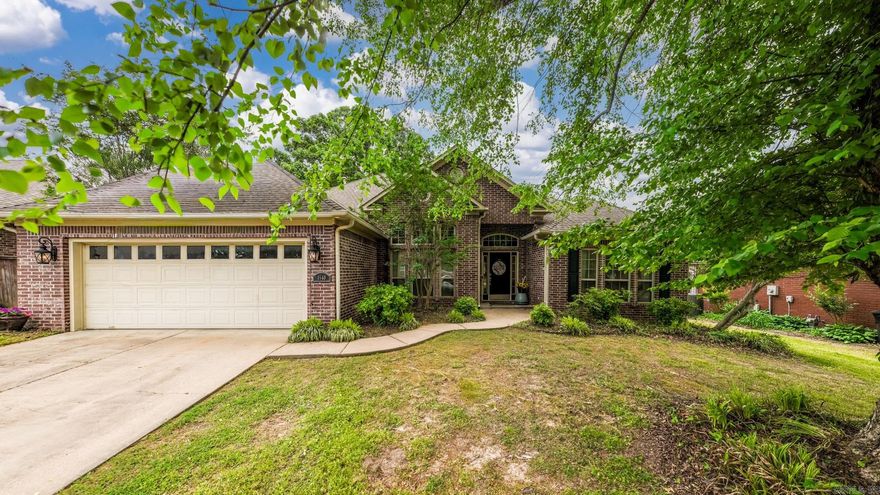 Welcome to this beautifully designed 4 bed, 2 bath home in Conway, AR! Located in the Jim Stone Elementary district and just minutes from top dining and entertainment, it’s ideal for any stage of life.  Step inside to soaring 12-foot ceilings and an open-concept layout connecting the living and dining areas. Natural light fills this space through large windows surrounding a cozy fireplace.  The kitchen features beautiful stone countertops, stainless appliances, a farmhouse sink, breakfast bar seating, and a charming dine-in area.  The spacious primary suite offers a spa-like bath with a glass walk-in shower, jetted tub, double vanities, and a large walk-in closet.  The split floor plan in this home provides privacy and convenience, with the primary suite and a secondary bedroom on one side and two additional bedrooms with a shared double-vanity bath on the other.  Extras include a large laundry room; an oversized two-car garage with storage and attic access; and a fully fenced, shaded backyard perfect for relaxing or entertaining.