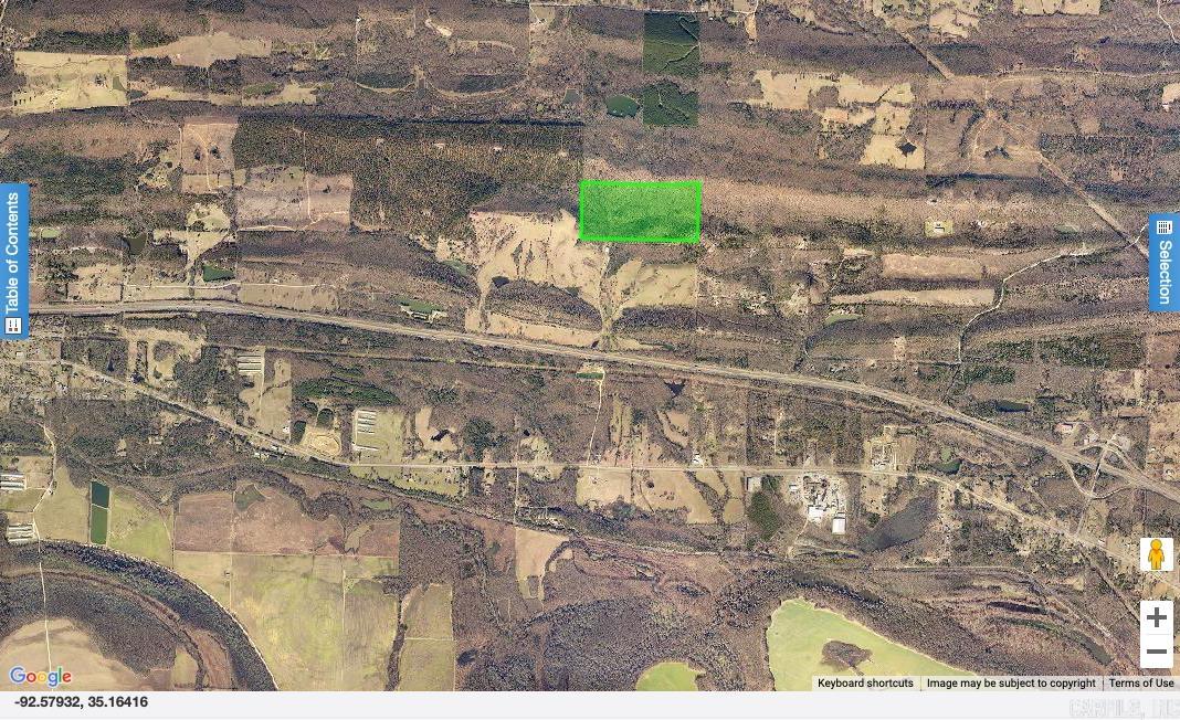 Beautiful piece of land!! Located in some of the best hunting area in Central Arkansas you could buy this land for your own camp. It has also never been cleared, so you could buy this land and clear cut it to build your dream home and start your farm all on 80 acres!! You can have it all! Nicely located between Morrilton and Conway, this land has endless possibilities!!