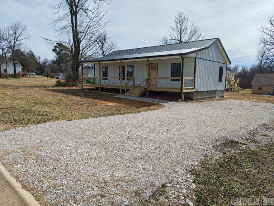 Welcome home to this brand-new 3 bedroom, 2 bathroom home offering over 1,200 square feet under roof in the heart of the Ozarks! Located in a quiet neighborhood in Mountain View, this property sits on nearly ½ acre with no restrictions — giving you plenty of space to build a garage, carport, workshop, or simply enjoy the extra room. Built with Thermatech energy-efficient products, this home is designed to keep utility bills low while keeping you warm in the winter and cool in the summer. By using non-toxic building materials, a healthier living environment is achieved. Engineered for strength and stability, this home is built to withstand the elements.  Enjoy the best of both worlds — peaceful living just minutes from shopping and restaurants, plus all the charm of downtown Mountain View’s music and local shops. Love the outdoors? You’re close to fishing, hiking, and hunting throughout the stunning Ozark Mountains. This amazing house is move in ready, and could be used for your forever home, summer getaway, or as a vacation rental.