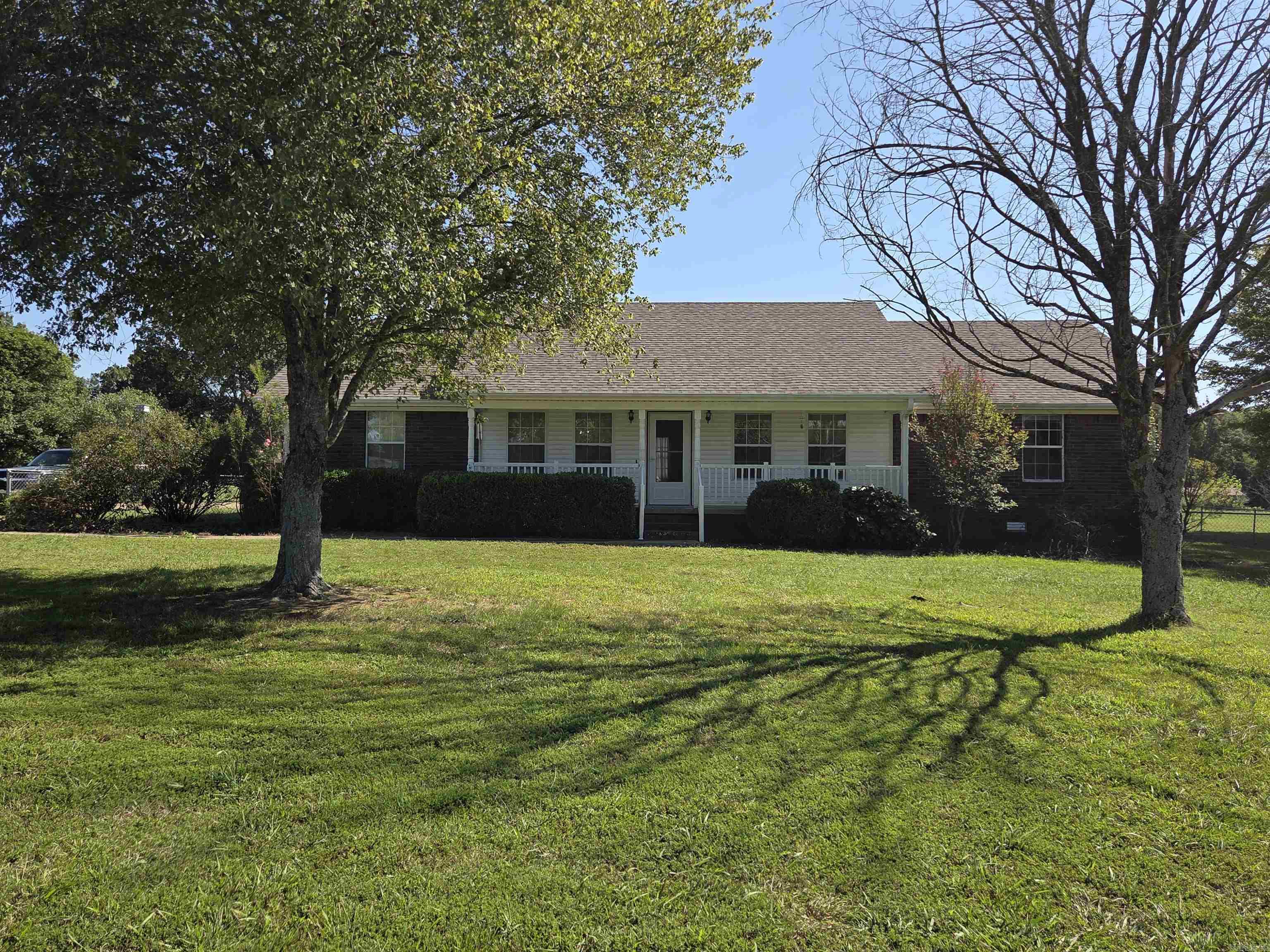 This 3-bedroom, 2.5-bathroom home offers peaceful country living with plenty of space. Featuring an office, large front yard, and expansive backyard with a shed, itās perfect for those seeking room to spread out. Inside, the open living areas and spacious kitchen create a welcoming atmosphere. The master suite boasts a private bath, and two additional bedrooms provide ample space for family or guests. The property includes two garages for vehicles or storage, plus a backyard shed. With 2.5 acres of land, thereās plenty of room for outdoor activities. Donāt miss out on this country retreat!