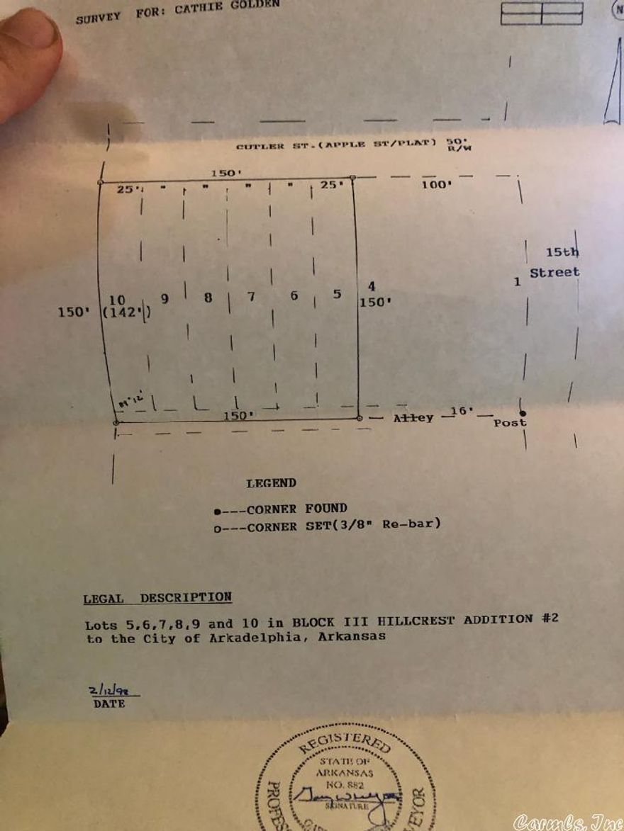 ATTENTION INVESTORS/BUILDERS, or the person wanting to build your NEW HOME. Lots 5-10, at a great price. Utilities available. Close to schools, shopping, downtown. Call today for more information.