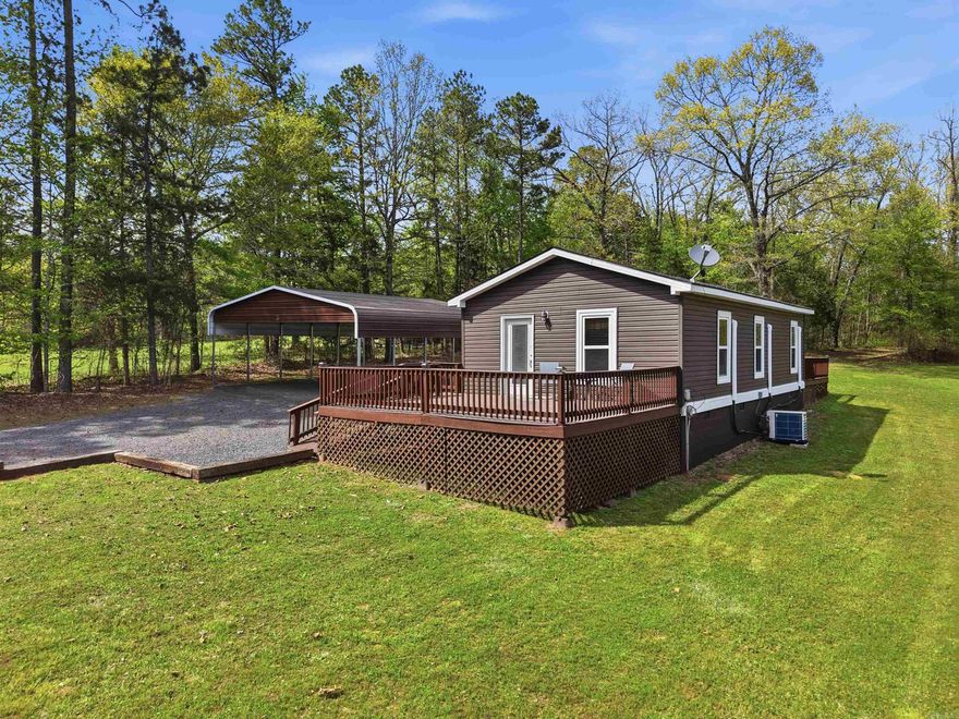 Opportunities like this don't hit the market very often. Only 5 minutes to Choctaw Park and Greers Ferry Lake! This home has been meticulously updated to an exceptional quality. Whether you're a first-time homebuyer, looking to downsize, or seeking your next investment property near Greers Ferry Lake, this home is sure to suit your needs. 2 bedrooms, 1.5 Bathrooms, a new 12x20 storage shed, new 25x26 metal carport, new gravel driveway, new mini splits, new pantry, new paint, new floors, new breaker panel and complete home rewiring, new tiled shower, newly painted decks, and the home was releveled and the beams coated with mold preventative! Not to mention, this is all on over 3 acres of Arkansas beauty! A trail leads to the back of the property where you will be delighted to see a private clearing ready for additional building or recreation. You don't want to miss this one! This lovely property is ready to be yours. Agents see remarks.