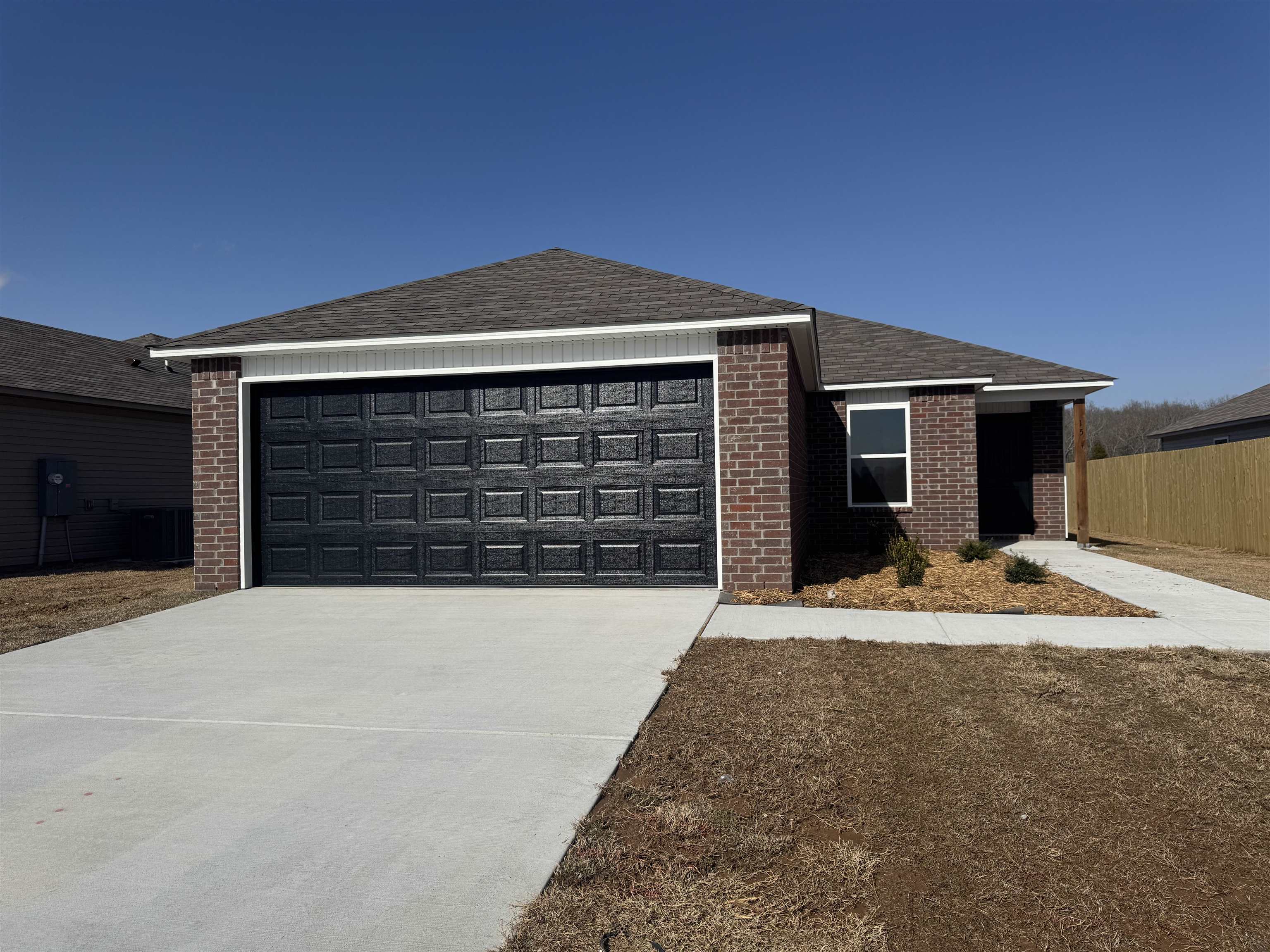 Come tour the Armstrong II plan - the sweet plan that uses every square foot of space efficiently! Thoughtful upgrades included in this home: 14'x7' uncovered patio, plumbing faucet upgrade 2, 8" deep Kitchen sink, crown on Kitchen cabinets, 16" laminate level 2 bar top in Kitchen, laminate countertops level 2, Luxury Vinyl Plank flooring in wet areas and Living Room and adjacent hallways, raised ceilings in Living Area per municipal requirements, fiberglass exterior doors, Cheyenne style doors, baseboards level 2, LED disk lights in Kitchen, level 1 ceiling fan in Living Room, full sod, stainless steel appliance package. THIS HOME IS SCHEDULED TO BE COMPLETE IN MID JANUARY 2025. *** AGENTS, PLEASE SEE SHOWING REMARKS OR AGENT REMARKS FOR VERY IMPORTANT INFORMATION. ***