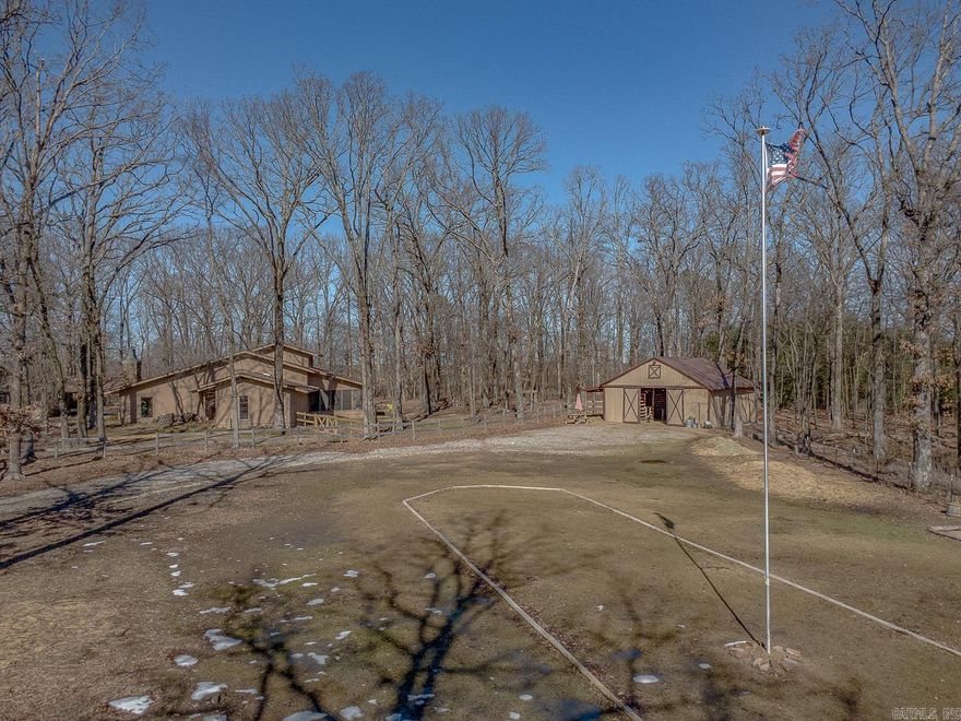 Welcome to Market 6245 Logan Ln in Fisher, AR. Tucked among mature hardwoods and surrounded by farmland is 8.74 +/- acres improved w/ a 1975 slab-built home offering 3,584 sf of well laid out living space. The acreage features a private drive, fencing, screened-in porch, 30x30 barn w/ 3 stalls, storage building, treehouse, and generator. The setting offers seclusion, recreation, and room for animals & equipment. The interior holds 4 bedrooms, 3 bathrooms, and a spacious living room w/ fireplace. Vaulted ceilings add height and natural light to the main living areas. The eat-in kitchen provides ample cabinetry, island workspace, and bar seating. The formal dining room holds a custom chandelier. The flex room could serve as a 5th bedroom or game room. The underground storm cellar offers shelter. Improvements per seller include a roof replaced in 2019 and HVAC units in 2021. The land and improvements make this property well suited as a primary residence or potential duck lodge. Furnishings are negotiable. Located appx 10 mins to Waldenburg, 20 mins to Newport, 25 mins to Jonesboro, and w/ convenient access to Hwy 49. Call today to schedule your tour and make an investment in tomorrow.