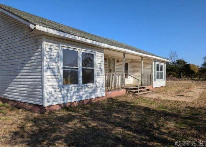 This 4 bedroom home is on approximately 1.5 acres and has nice appeal. Home will need new roof and other repairs. Spacious kitchen with plentiful cabinets and  countertop. Two car attached garage. Some discoloration and open ceiling noted. Use caution when viewing. RESERVE AUCTION PROPERTY- Property sold “AS-IS” without contingencies, repairs, warranties, guarantees or representation as to listing accuracy, property information, photo or other depiction included or described herein. Inspect before bidding.