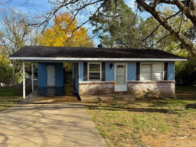 This 3 bedroom 1 bath fixer-upper has great potential and is ready for someone to come in and bring it back to life! Just off the carport, this property offers 2 storage rooms as well as a storm shelter. The spacious back yard is fully fenced and cross-fenced. Property is being sold "AS-IS".