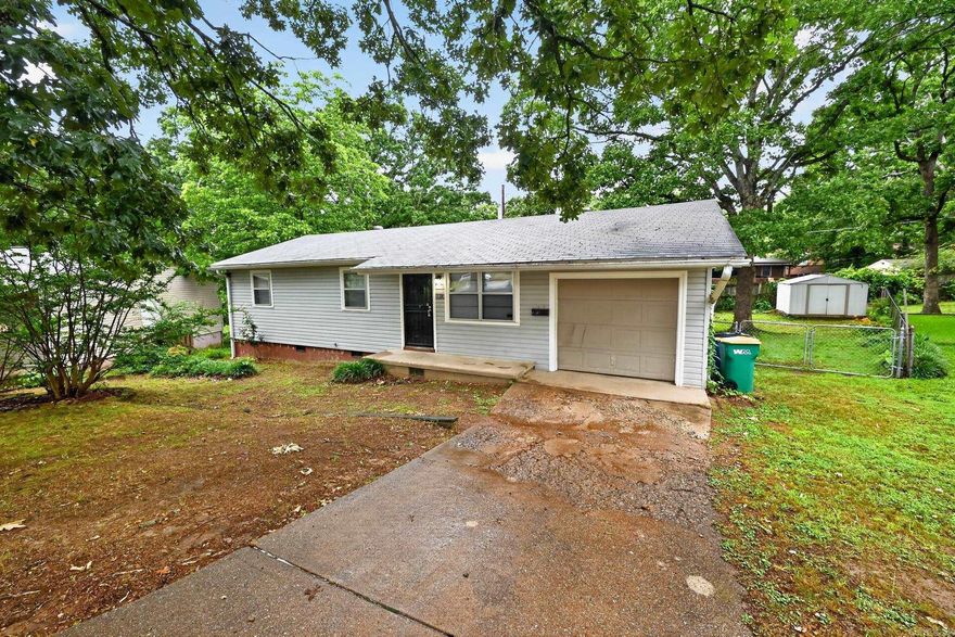 Tucked away at the end of a quiet cul-de-sac, this charming 3-bedroom, 1-bathroom single-story home in North Little Rock offers fantastic value and modern comfort. Boasting 1,320 square feet of traditional living space, the interior features a large kitchen and dining combination equipped with a gas range and plenty of functional cabinet space. Extensive premium updates provide total peace of mind, featuring a newer architectural shingle roof, a complete HVAC system update with sub-floor ductwork, a newer water heater, and updated laminate flooring. The layout also includes a renovated bathroom vanity and sink. Step outside to find a generous, level yard space featuring an attached garage layout and an extra storage shed in the backyard. Centrally located just minutes from major highways, local parks, and shopping hubs