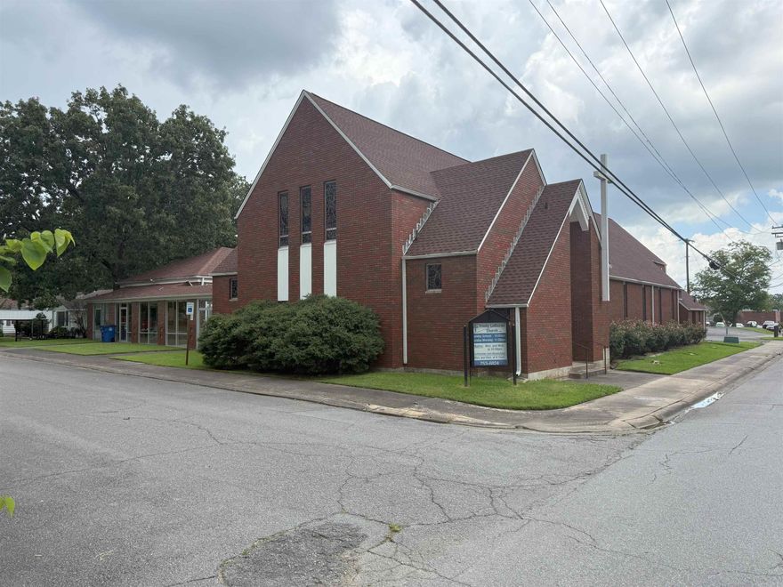 Great Location in Historic Park Hill FOR SALE! The Former Trinity Lutheran Church in Park Hill includes 3 Large Buildings (Fellowship Hall w/Kitchen area, Classroom, and Sanctuary with beautiful stained-glass windows), ample parking, and new roof and Air Conditioning on the Church. Call listing agent to set up an appointment and see what this fantastic property has to offer.