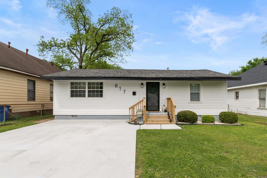 This beautiful 3 bedrooms.2 bathrooms North Little Rock Rock Island Subdivision  home is ready just for you.  Just call it NEW construction Like! Everything down to the studs are new. New plumbing, new sewer, new electrical, New lighting fixtures, New appliances, brand new HVAC, new roof, new siding, newly poured driveway, brand new wooden deck with large backyard, new countertops and backsplash, brand new primary bathroom, and brand new laundry room.  Checkout the reading nook is ready for you. Need a fabulous new home in the heart of NLR minutes from the Argenta Plaza entertainment Arts District, shopping, Simmons Bank Arena, and schools.  This home is ready for a new owner.