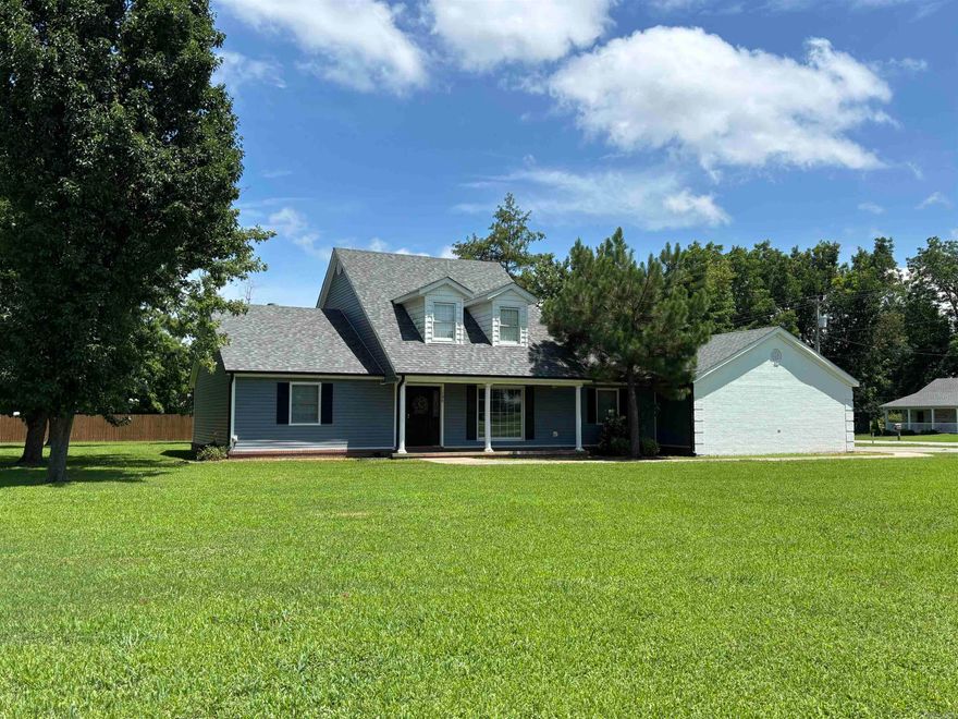 This beautiful home is located in a very desirable neighborhood in Walnut Ridge. It is situated on a large lot, and has a huge garage. This home also has 3 bedrooms, 3 full baths, a large study, nice formal dining room directly off the kitchen, and a great sunroom. The master bedroom is large with a huge walk-in closet. The kitchen is designed  with the cook in mind, offering a double oven, long counter tops for food prep, and a large pantry. Directly off the kitchen you will find a huge laundry room with lots of storage and the third full bathroom. The screened in porch is perfect for nice evenings outside and a great place for family cookouts. Updated include 2 brand new heat and air units and a new privacy fence with a double gate on one side and a single gate on the other. Calls today for your private showing of this great home!