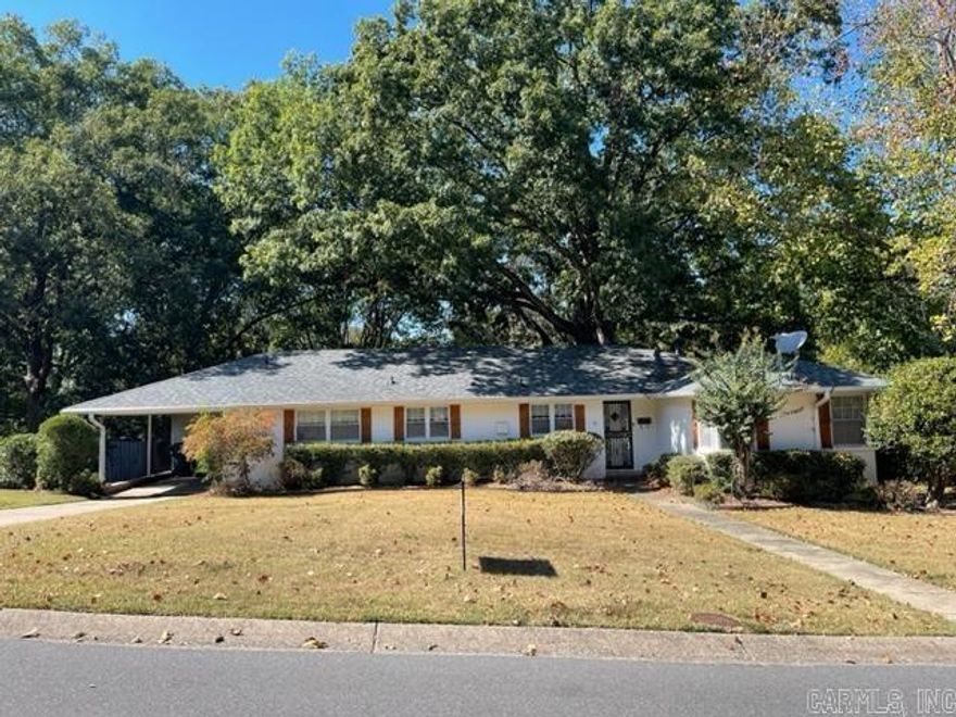 Cute house on a corner lot in a great area. This is a one owner home that is ready for some updates and new occupants. Check out the storage under the house!