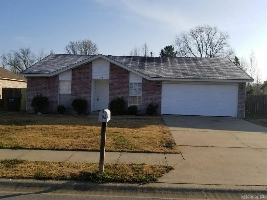 Updated 4 Bedroom 2 bath home for sale in The Meadows subdivision of Jacksonville. This lovely home has hardwood flooring in living area, with tile in the kitchen and baths.  It is a must see!!