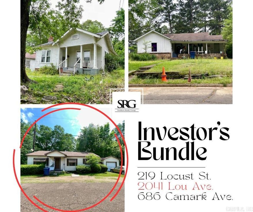 **Part of the investment bundle with the properties at 219 Locust and 686 Camark!**  Being sold as-is, where-is. Appliances and window units may belong to tenant and if present are not guaranteed. Tenant would prefer to continue renting under new ownership.