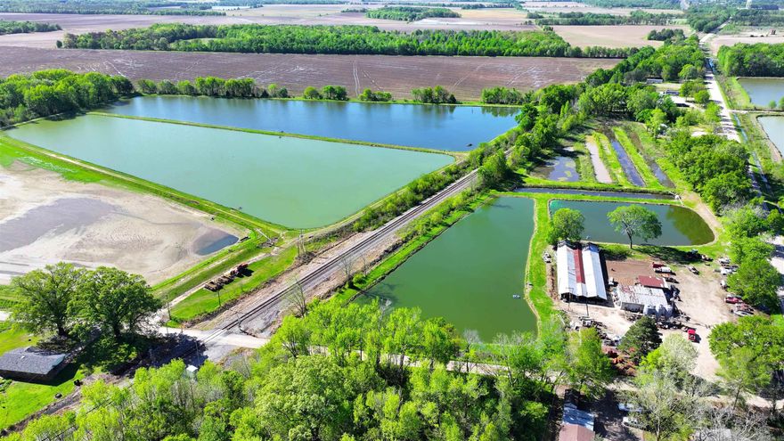 Located just north of Brinkley and Interstate 40, near the town of Fargo, Arkansas, this 90-acre farm comprises two tracts. Tract one spans 50 acres +/- and is situated on Floyd Brown Road. This tract features a 2-acre shop area specifically designed for farming minnows, complete with a 1920 sqft shop, fully operational minnow vats, and 3 feed bins. The remaining acreage on this tract consists of a mix of large and small minnow ponds, along with one irrigation well and water control structures. Tract 2 is half a mile to the southeast, situated on Weaver Road. This tract includes a small farm field on the southwest corner, while the rest of the acreage is dedicated to minnow ponds, all equipped with water control systems and one electric well for irrigation purposes. This farm has operated as a fully functioning minnow farm for over 30 years, consistently yielding a good minnow crop annually. Currently, the farm is leased out to a local producer who would continue operations if desired by a new owner. Additionally, this farm is strategically located in a prime area for waterfowl hunting. Positioned just 1.5 miles east of Bayou De View, Benson Creek Natural Area, and the Cache River.