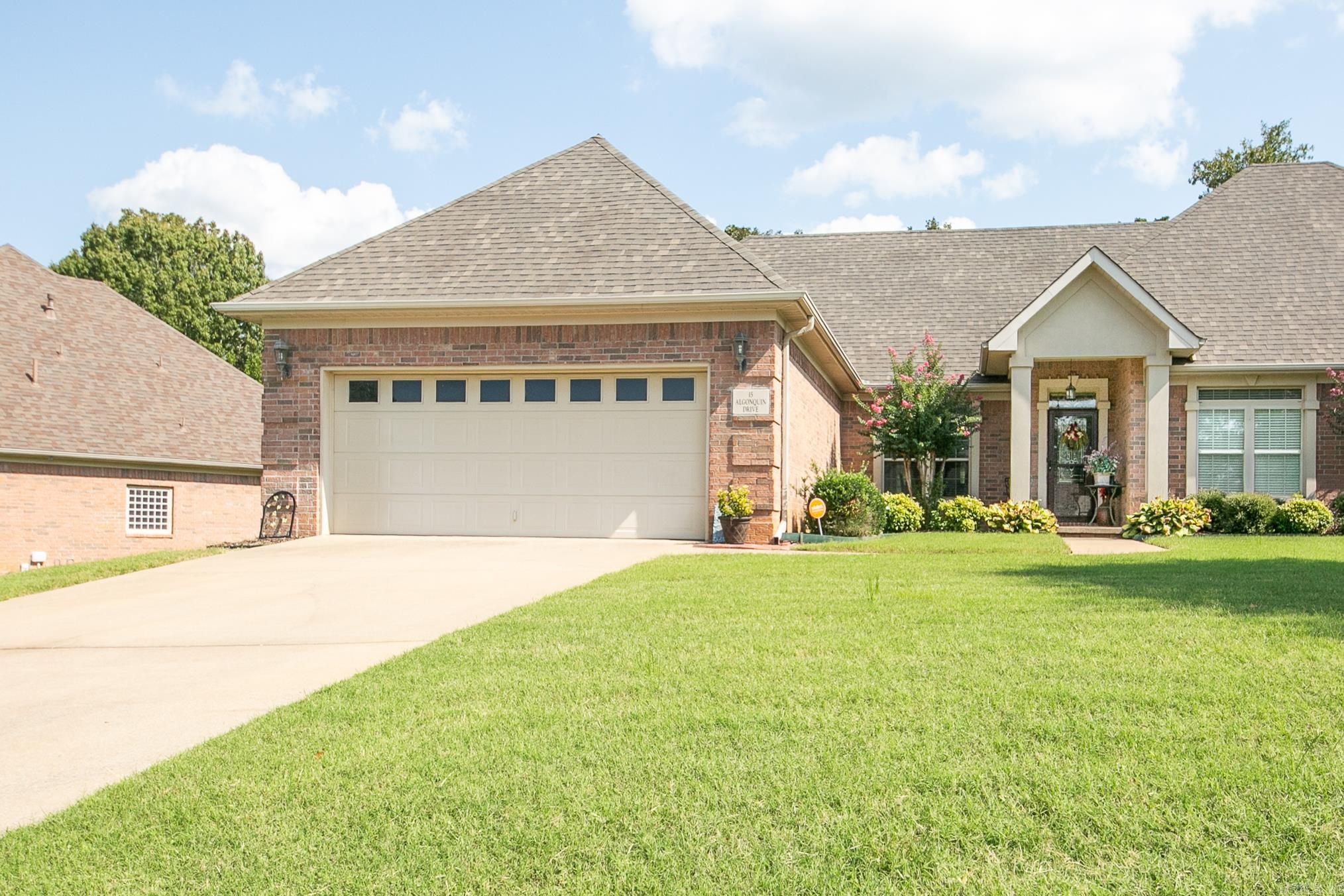 Welcome to 15 Algonquin Drive, a beautiful patio home in the desirable Greystone subdivision of Cabot. This charming residence offers stunning views from its location on the 5th hole of Greystone Golf Course, providing a tranquil setting for enjoying your morning coffee or relaxing on the covered back patio. Inside, you'll find a thoughtfully designed interior with a split floor plan, an open kitchen and living area perfect for entertaining, and a laundry room with space for an additional refrigerator. This well-maintained home is ready to welcome its new owners into a vibrant community with a unique blend of leisure and luxury. Call today to schedule your showing!