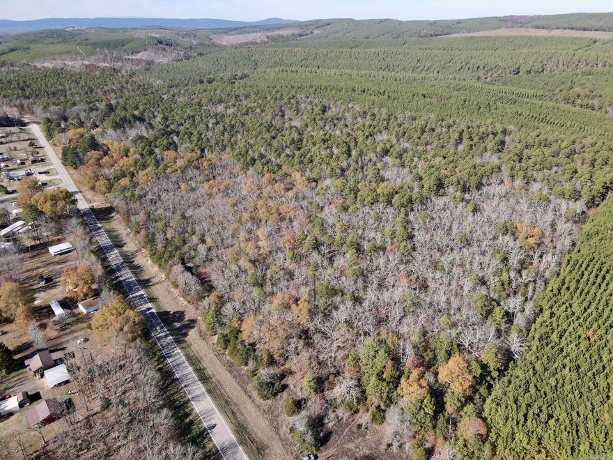 If you have been searching for a rural property that your whole family can enjoy with great hunting and fishing you will want to see this great undeveloped property. Situated across from Carter's Cove Park providing access to Lake Nimrod and all the recreational activities you could ever hope for. Fishing is one of the most popular activities at the Lake with an abundance of catfish, bluegill, bass and crappie available. Boating, water skiing and tubing are also popular. Waterfowl hunting is also very good in the upper end of the lake, especially when flooded. This property also has nearly 1000 ft. of State Highway frontage providing several great places to access. The terrain is gently sloping and has a parklike appearance with mature pine and hardwood timber that attracts and holds wildlife including deer and turkey. The west boundary of the property borders the Nimrod Recreation Area providing additional hunting and recreational opportunities. Exact acreage to be determined by new survey. Minerals do not convey.