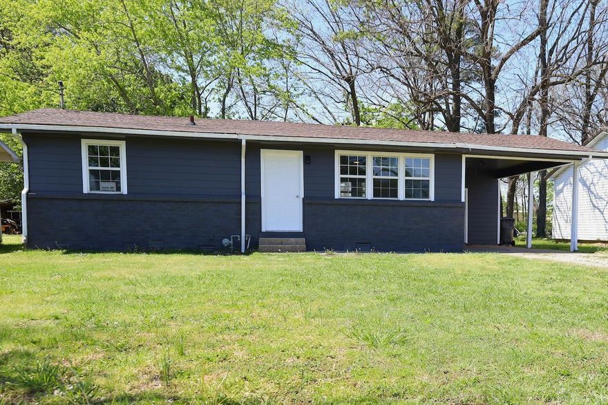 Cute, cozy, and completely refreshed! This remodeled home offers 3 bedrooms and 1 full bath with a welcoming layout you’ll love from the moment you walk in. The kitchen features stainless steel appliances, and the 1-car carport with an attached storage room provides the extra space everyone needs. Out back, you’ll find a spacious yard perfect for pets, playtime, or relaxing evenings. Located on the west side of town, this charming home is move-in ready and sure to impress.