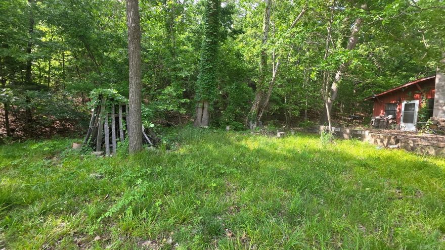 Older home sits on 20 ac M/L Bull Shoals Lake access less than 10 miles away. Pond and outbuilding. Homes is 4239 SQ ft built in 1985 was originally known for canning tomatoes. Needs work has been vacant and exposed to moisture. $299,000