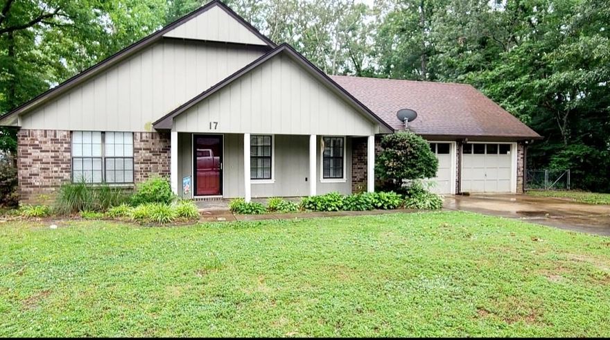 Adorable 3 bedroom 2 bath home located in the heart of White Hall. Home has granite countertops in the kitchen and both bathrooms. Custom built cabinets and pantry for the ultimate storage space. Beautiful living room with exposed beams. Third bedroom upstairs with a private bathroom and balcony overlooking the backyard. Master room is located on ground level with a walk in closet as well as a reach in closet. You don't want to miss this!