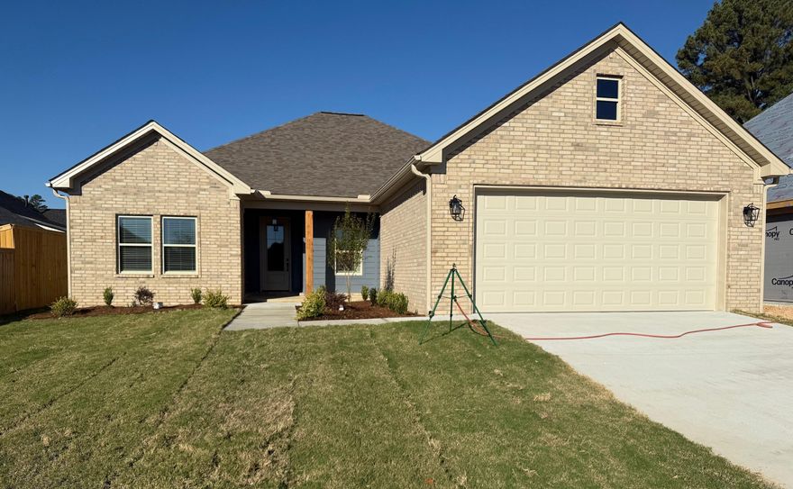 Welcome to 4005 Doler Cove, a stunning new construction located in the charming town of Benton, AR. This beautiful home boasts three spacious bedrooms and two full bathrooms, offering ample space for comfortable living. The heart of the home, the living room, features a cozy fireplace, perfect for those chilly evenings. The kitchen is equipped with a brand-new refrigerator, ready for all your culinary adventures. Step outside to a fenced-in yard, providing a secure and private outdoor space for relaxation or entertaining. Experience the perfect blend of comfort, style, and convenience at 4005 Doler Cove. Your dream home awaits! One Small dog max. No cats
