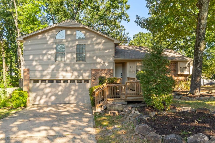 Beautifully renovated home in the heart of WLR—just minutes from premier shopping, dining, and everyday conveniences! Tucked away in a quiet cul-de-sac surrounded by mature trees, this home offers the perfect blend of comfort, privacy, and location. Inside, the open and inviting floorplan is ideal for entertaining or relaxing at home. A cozy breakfast nook and charming gas fireplace create the perfect setting for morning coffee or quiet evenings in. Large, thoughtfully placed windows fill the home with natural light and highlight the fresh, modern updates throughout. The spacious primary suite offers a peaceful retreat with a walk-in closet and private ensuite bath. Two additional bedrooms provide generous space for guests, or a comfortable home office. Step outside to a large back deck overlooking a fenced backyard—perfect for outdoor dining, play, or summer get-togethers. Updates include fresh interior paint, upgraded cabinetry, new luxury vinyl plank flooring, modern cabinet hardware, new window treatments, a brand-new furnace, new ceiling fans, enhanced crawlspace insulation, and a new wood privacy fence. The oversized two-car garage offers easy access! This one has it all!