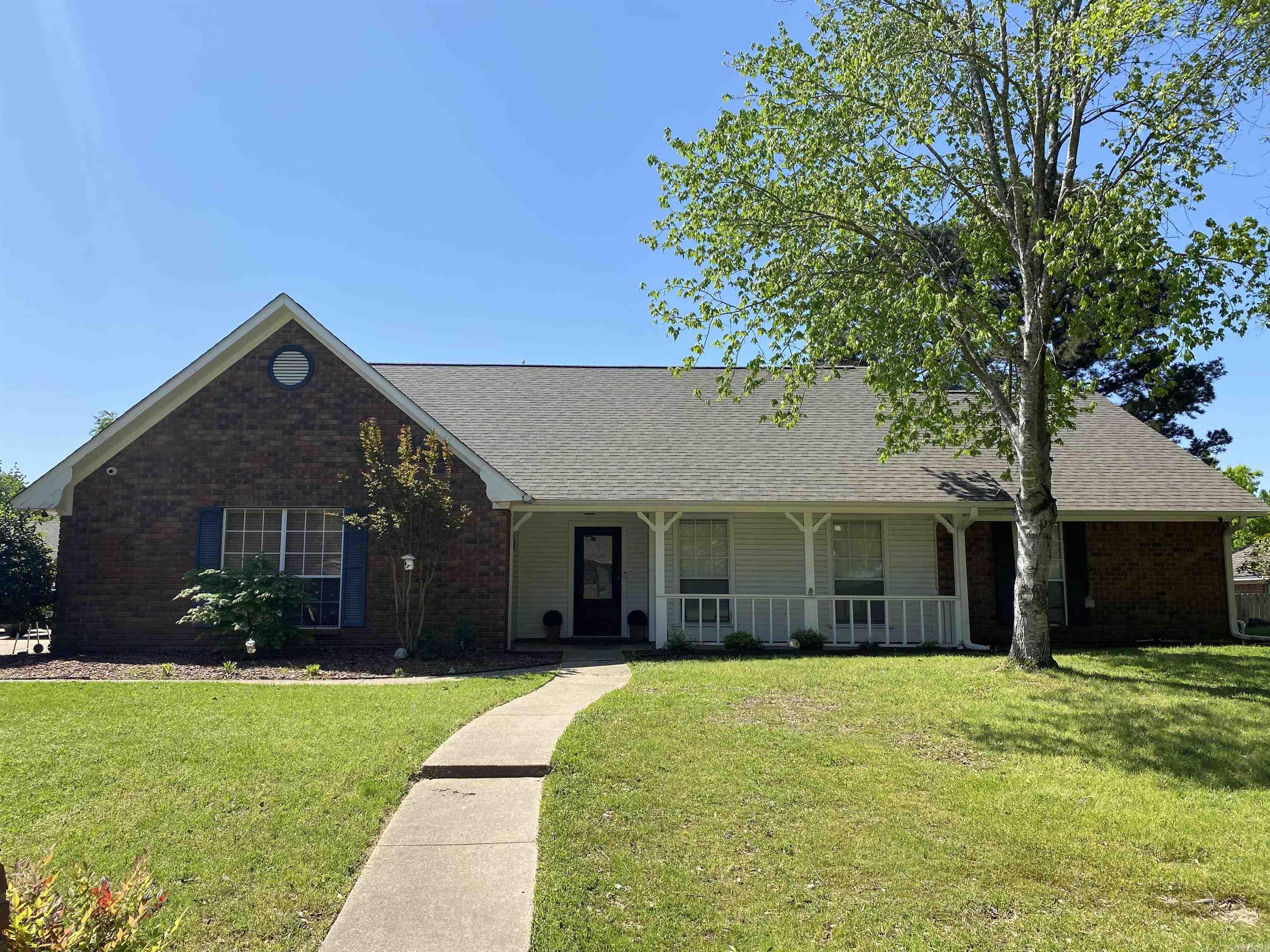 This home is the perfect mixture of class, charm, and comfort! It has been very well maintained and updated with classic, clean paint colors and has hard surface flooring throughout to provide for easy cleaning and maintenance. You can venture out to the backyard to enjoy a spacious patio, cook at the outdoor kitchen or take a dip in the in-ground pool. If you like to host, this home is the perfect one for you! The back yard is completely enclosed by wood privacy fence and also includes a sizeable storage building that contains plenty of room and a full, completed bathroom. Call or text the listing agent today to schedule your showing before this home sells, it wonāt last long!