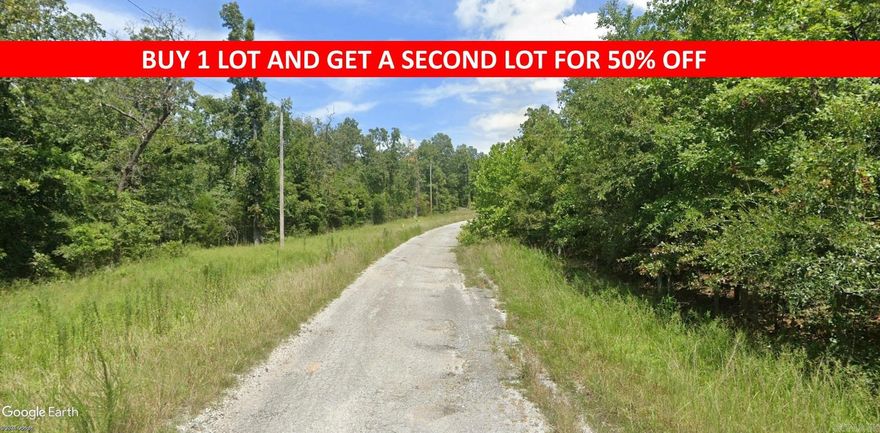 Buy one lot and get 50% off an additional lot! Owner-finance for easy terms. Cash buyers can pay by debit or credit card as well. Nice lot to develop or hold for future value. Public water and electric are available to run to property and will need septic. Owner/agent. No mobiles allowed. 300-2500 minimum build size on any other type of home, depending on subdivision. Finance is 5 months at $194 and closing costs are included. Lots marked with red banner are part of promotion. No limit on lots. Buyer responsible for any/all taxes and lots sold "as-is". Quit claim deed conveys. Parcel ID# 400-21292-000