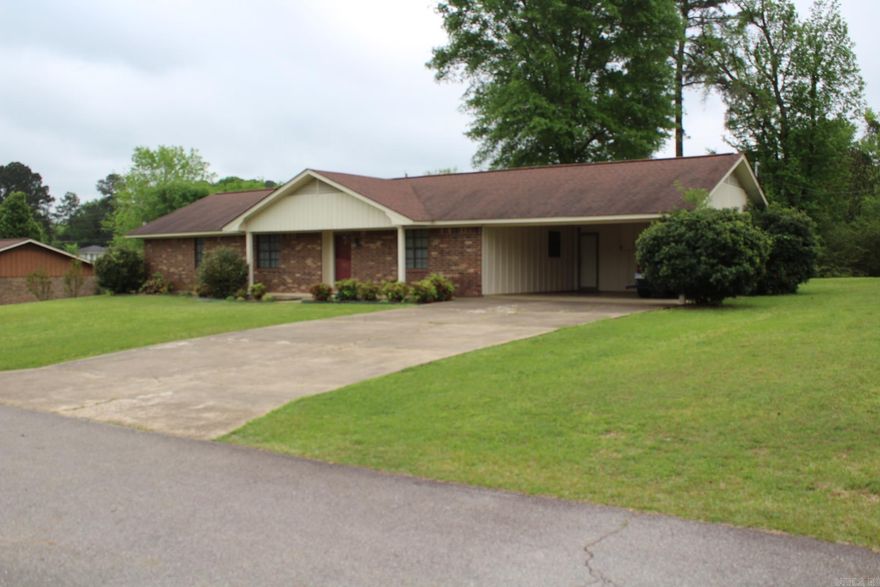 MOVE IN READY 3 Bedroom, 2 full baths with approx. 2037 Sq. Ft. of living space situated in the heart of Nashville.  Large kitchen with spacious storage (Electric range and refrigerator conveys with sell of home).  Home features two living areas (Formal living and family area with gas fireplace).  Home also has a large bonus room - sun room.  2 car attached carport.  Central A/C & Heat replace in 2025.