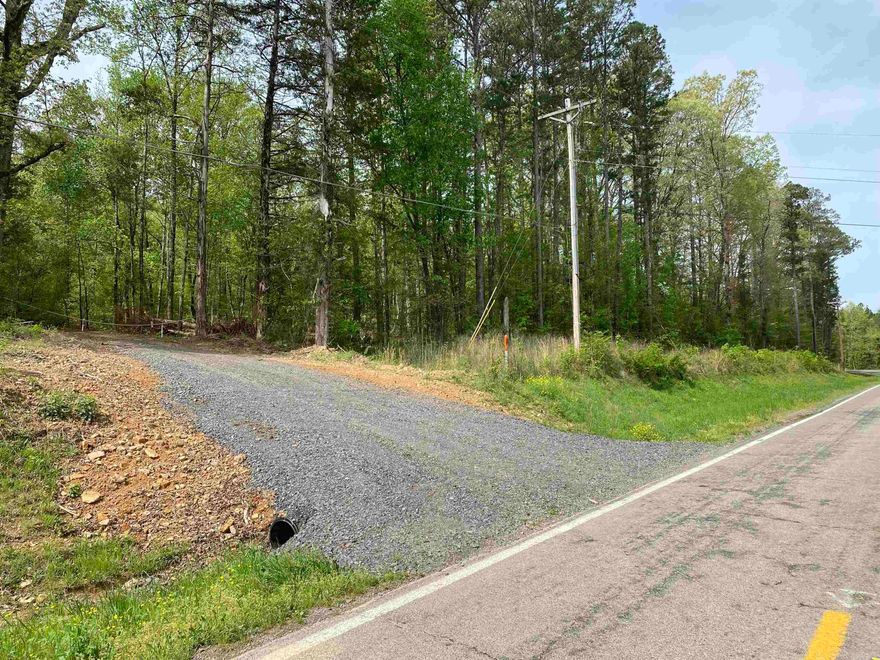 Nice property Almost 10 Acres.  Good location less in the city limits. Driveway and road already installed. Survey & septic permit already done.  Drive by and give us a call today.