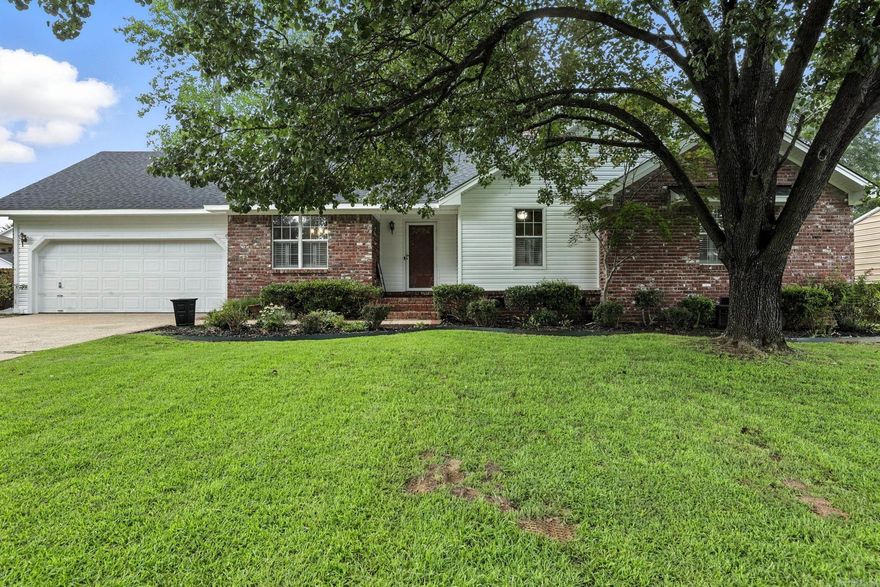 Conveniently nestled on the 17th Fairway of the Foxwood Country Club, 6 miles from the Little Rock Air Force Base. 902 Foxwood offers the perfect blend of comfort and convenience. This charming 3-bedroom, 2.5-bath home has recently been painted and fixtures updated. This home is filled with cozy character with a brick gas starter fireplace. Enjoy custom wood shutters on the front windows, a private patio with multiple access points, and a spacious laundry room designed to accommodate any lifestyle. Recent updates include a NEW ROOF and NEW SIDING, giving peace of mind for years to come. Just an 8-minute walk to the Foxwood Country Club, you’ll be steps from golf, dining, and all things social. And with downtown Little Rock less than 30 minutes away, you’re never far from city conveniences. Whether you're connected to the base, the club, or just looking for a great home in a prime location—902 Foxwood checks all the boxes.