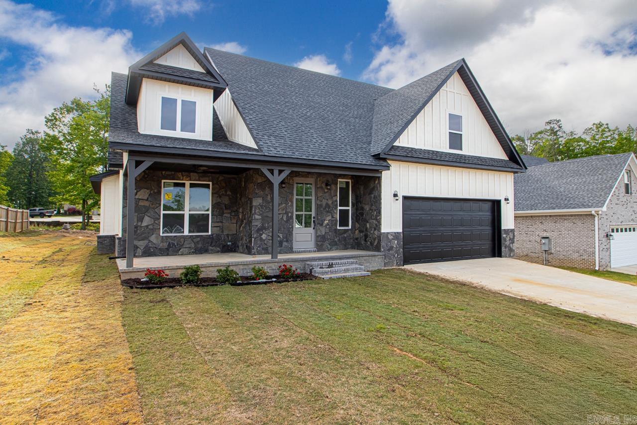 WELCOME HOME! This NEW CONSTRUCTION Is ready for you to call home! Just completed and move in ready! Enter from your covered porch, to an oversized foyer leading you upstairs or around to your living/kitchen area with a large open floorpan perfect for entertaining or just relaxing after a long day! Primary suite and an additional bedroom/office downstairs. Large eat in kitchen and large walk in pantry. Upstairs you will find 2 more spacious bedrooms and a large bonus room.
