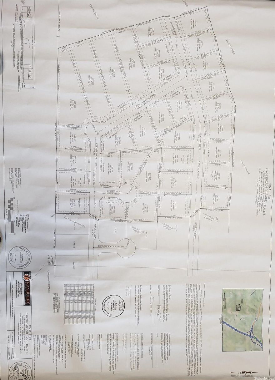 Crossroads village has gentle rolling hills, trees, and it is just located off of  Hwy 70. It is country living. Public water, paved roads, private sewer system, and a strict bill of Assurance.