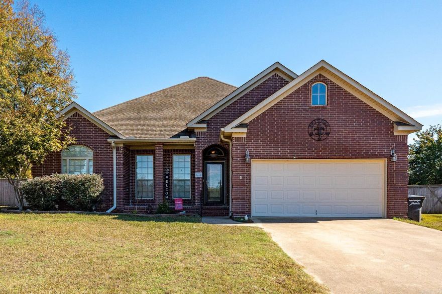 Y'all...Check out this Gem! Situated on almost 1/2 acre,this charming property offers a perfect blend of comfort and convenience. As you step onto this inviting property,you'll be greeted by a beautifully landscaped front yard & a sprawling backyard that boasts a variety of fruit-bearing plants. Enjoy the sweet rewards of strawberry plants,peach tree,& blackberries climbing along the backyard arch. The interior of this lovely home is equally impressive. Step inside to discover a spacious bonus room,perfect for setting up a cozy family room,toy room,or large office.With an additional office space,working from home has never been more convenient. 1 of the standout features of this well-maintained property is the SHOP,providing you with ample space for hobbies,storage,& workspace. Relax & unwind on the screened-in patio,where you can savor the beauty of your backyard. The location is a dream for those connected to the Little Rock Air Force Base,as this property is just moments away from the back gate. Convenience & natural beauty coalesce here,offering a tranquil retreat while keeping you close to essential amenities. Don't miss your chance to make this exceptional property your own!