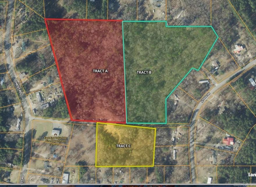 Approximately 10.6 acres wooded located in Sheridan School District. Great opportunity for development or a secluded residential home! Acreage is approximate. Some Utilities available at street. No mobile homes allowed. Can be divided into smaller tracts. See MLS #26008746 for the full 24.69 acre parcel.  Additional tract options available.  See MLS #260009431 for an additional adjoining 10.6 acres and MLS# 2600009432 for aprroximately 3.38 acres adjoinging to the south. ***Agents see remarks.***