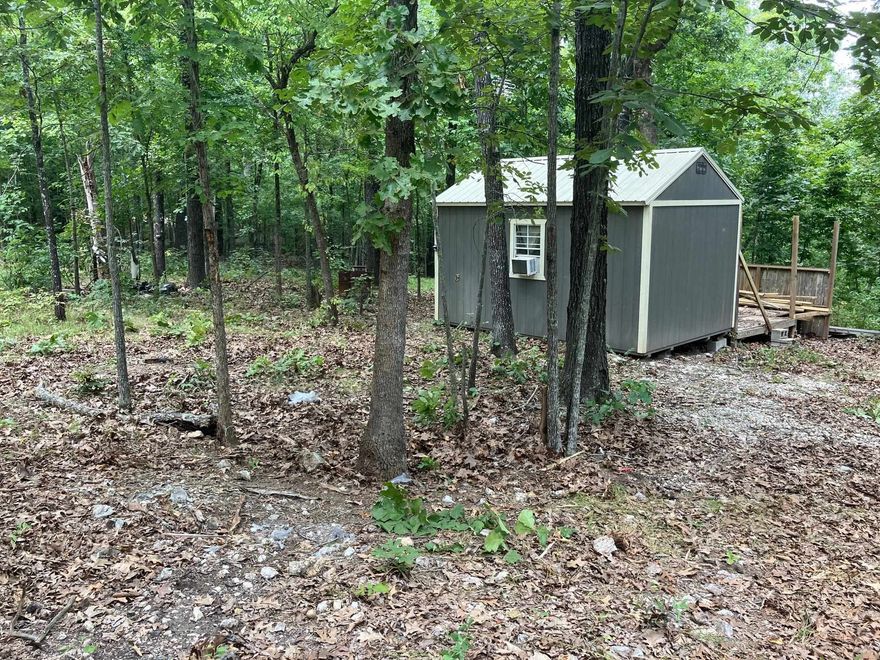 Escape the noise and settle into the quiet of the woods with this 6.2-acre (m/l) retreat. Boasting approximately 700 feet of county road frontage, this property offers easy access without sacrificing privacy. The land is characterized by healthy, mature timber and is situated in a prime location for local hunting. Whether you are looking for a weekend basecamp or a long-term off-grid project, the proximity to the Spring River and Myatt Creek makes this an ideal hub for outdoor enthusiasts who enjoy fishing, floating, and exploring the natural beauty of the Ozarks. At the heart of the property sits a 12'x15' unfinished cabin perched on a level clearing, complete with an attached wooden deck ready for your finishing touches. While there is currently no electricity or water on-site, the cabin provides a solid head start for a custom getaway. It’s a true "blank canvas" opportunity for those seeking a primitive lifestyle or a secluded spot to unplug and recharge. With its strategic location and functional footprint, this property is ready to become your ultimate woodland sanctuary.