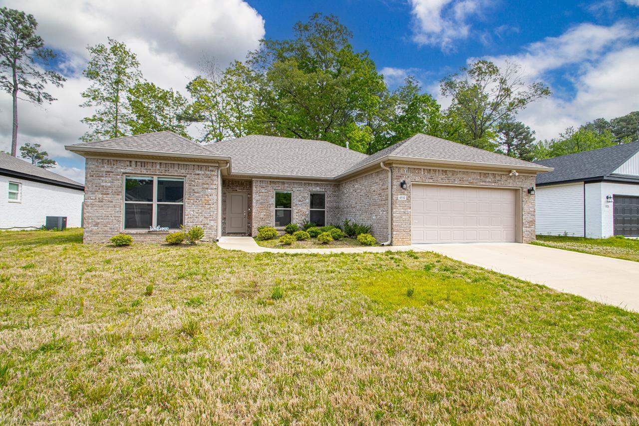 Welcome to this beautifully customized 4-bedroom, 2-bath home in Benton! Just 2 years old and move-in ready, this home features brand-new carpet in all bedrooms, an open-concept layout, stunning granite countertops, and large picture windows that flood the space with natural light. Enjoy the oversized (12 x 12) covered patio overlooking a spacious, fully fenced backyard—complete with a new shed. The home also boasts a large laundry room, ample storage throughout, and a 2-car garage. Special features include: tankless water heater, French drains around the whole yard, custom upgraded tile on the generous back patio, beautiful backsplash in the kitchen and upgraded to gas stove.