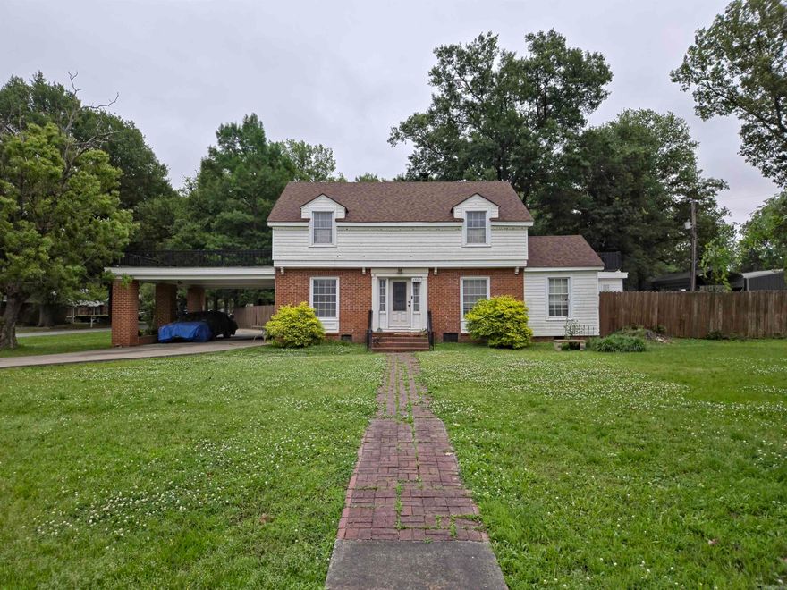 This spacious home features 4 bedrooms and 3.5 bathrooms, plus a versatile bonus room, floored attic space, and a separate laundry area—well-suited for large or multi-generational living. Situated on a corner lot with generous road frontage, the property also offers a fenced backyard with ample space for outdoor gatherings and entertaining.  With solid square footage and a flexible layout, this home presents a great opportunity for buyers looking to customize and add value. It may qualify for renovation financing options such as an FHA 203(k) or conventional renovation loan.  The property is being sold as-is, and pricing reflects its current condition. Cash offers are encouraged. Known condition issues—please see agent remarks and seller disclosure for additional details.