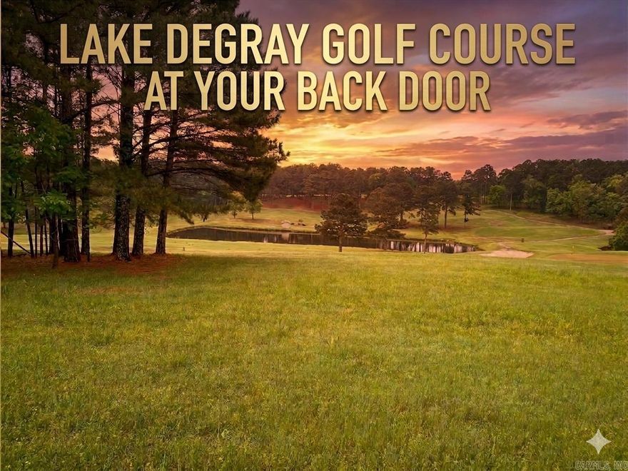 This stunning 3.01-acre wooded lot in Bismarck, Arkansas, offers the perfect canvas for your custom dream home. Backing directly up to a lush golf course, the property is nestled in a peaceful residential area where neighbors are spread out on generous acreage. To preserve the community’s character, the lot is for residential use only; no manufactured homes are permitted. Site-built homes must meet a minimum of 1,000 sq. ft. for a single-story or 1,500 sq. ft. for a two-story or basement home.  Adventure is just minutes away at Lake DeGray, with a campground and boat ramp located just down the street. Known for exceptional fishing, camping, and swim beaches, the lake provides a spectacular backdrop for outdoor enthusiasts. Nature takes center stage here, with local wildlife like deer frequently visiting the landscape.  Perfectly positioned for convenience, you are a short drive from the amenities of Hot Springs in one direction and Arkadelphia in the other. This is a premier opportunity to secure a significant piece of land offering the best of lakeside living, golf course views, and architectural standards that protect your future investment.