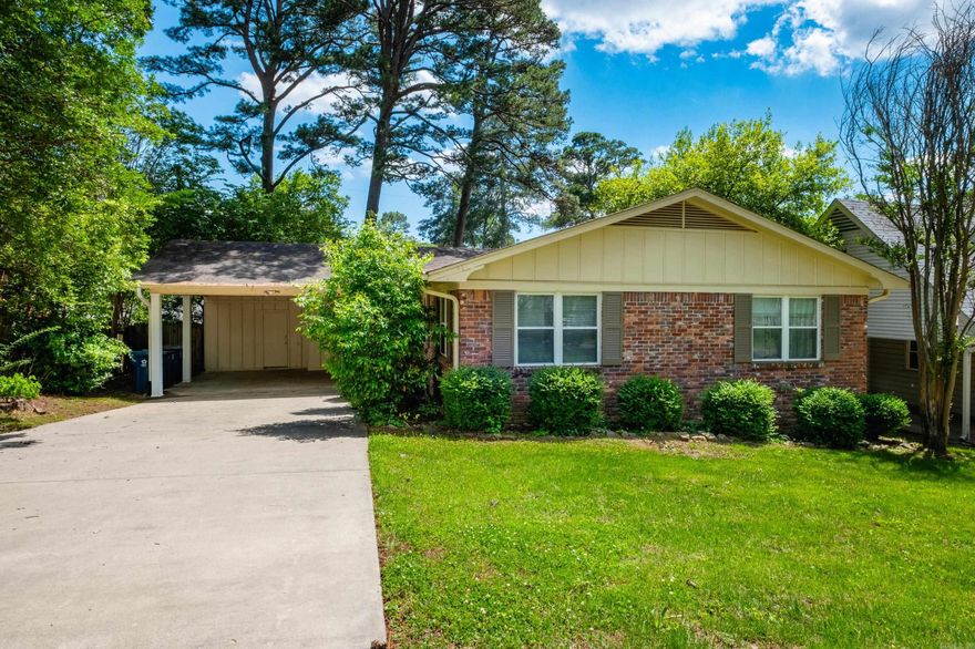 Beautifully maintained, 3 bedroom, 2 bath home in the coveted neighborhood of Cammack Village. It features a functional layout and inviting atmosphere, perfect for entertaining. The backyard has a wonderful deck. There is also a two- car carport as well as a room with additional storage. Minutes away from Jefferson Elementary and Baker Park. Come see it today! *See Agent Remarks*