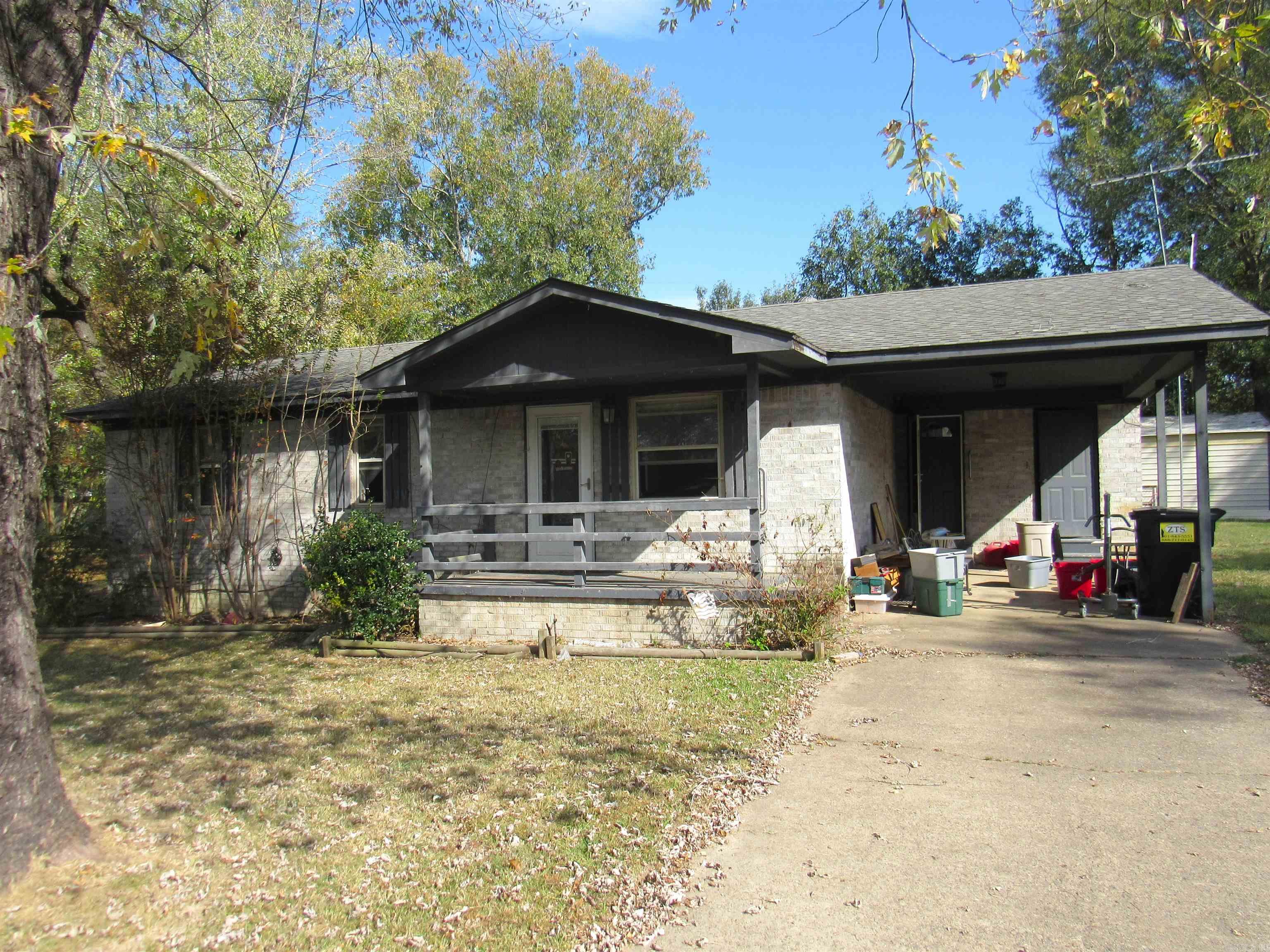 Flippers, this is the perfect home for you! Whether you plan to invest in a rental or flip to sell. Ward is a booming market for both opportunities! All Brick home with loads of potential and a fully fenced backyard. The metal shed conveys and is roughly 12x20 with electric making the perfect workshop as well as an additional storage building for all your storage needs. After renovation value approximately 140k which is a great return on investment. Home currently being emptied, this will be done prior to closing. Selling As Is. Pictures will be updated as more of the home is cleaned out.